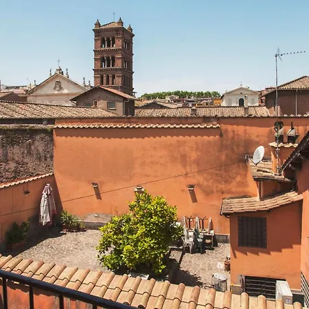 Apartament Trasteverehome - Santa Cecilia In Trastevere With Balcony Rzym