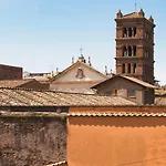 Trasteverehome - Charming Santa Cecilia Balcony Lejlighed *